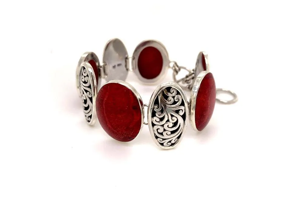 Expression Bracelet- Coral