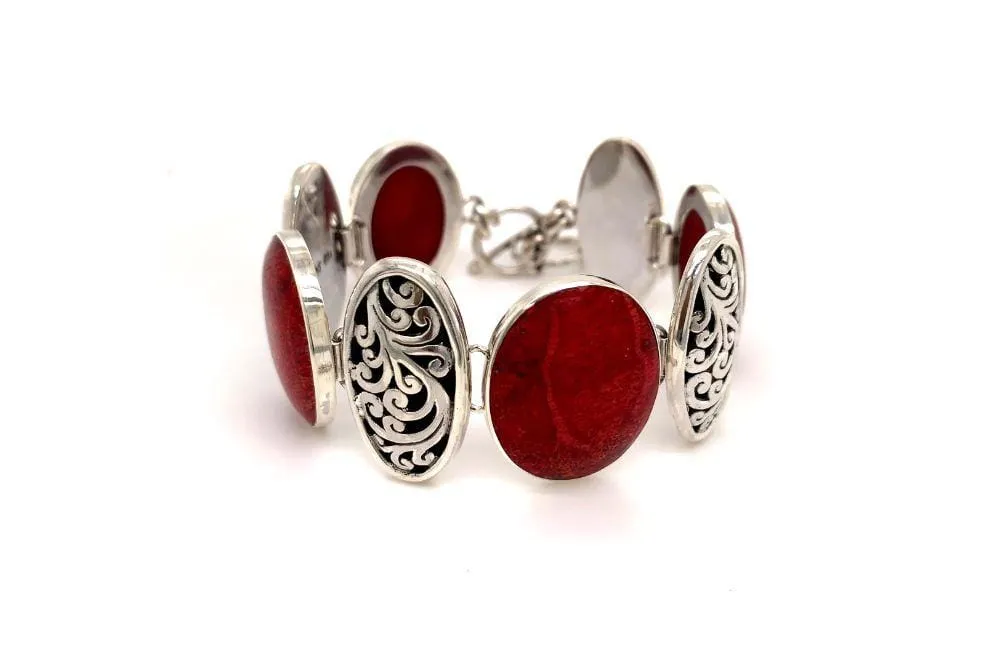 Expression Bracelet- Coral