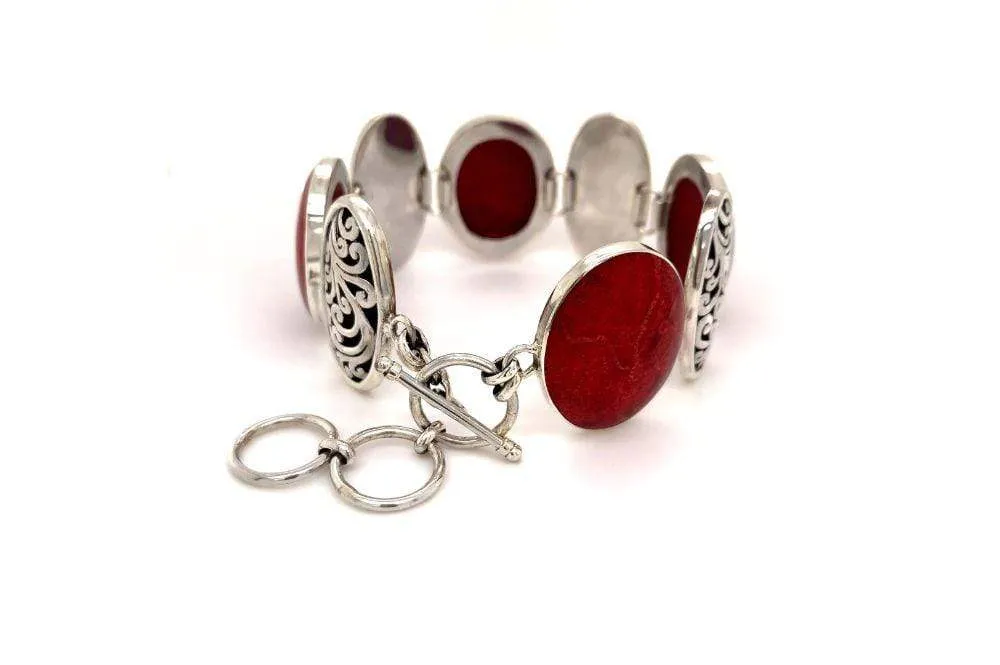 Expression Bracelet- Coral