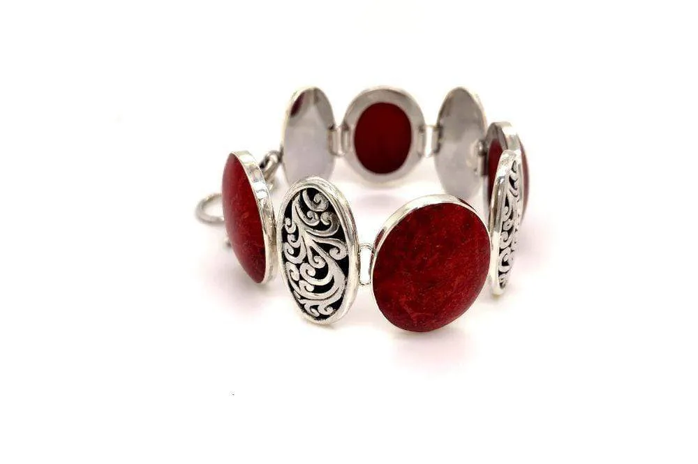 Expression Bracelet- Coral