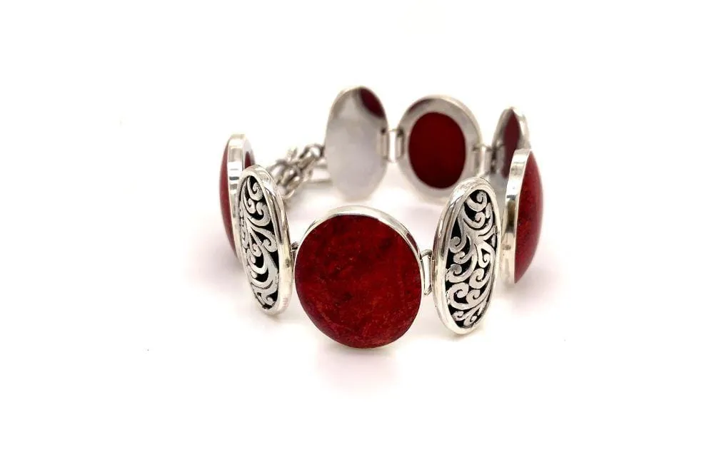 Expression Bracelet- Coral