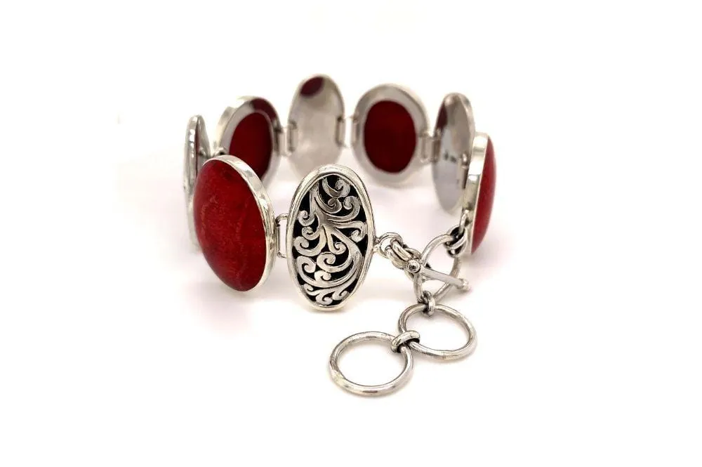 Expression Bracelet- Coral