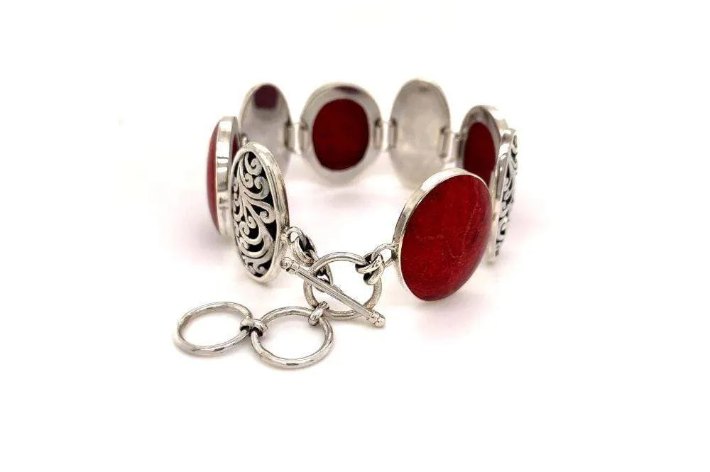 Expression Bracelet- Coral
