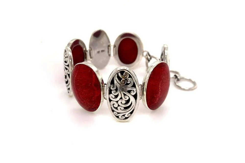 Expression Bracelet- Coral