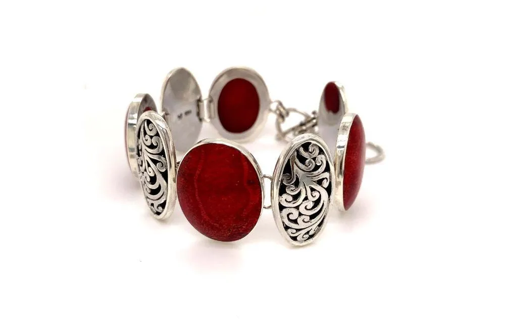 Expression Bracelet- Coral
