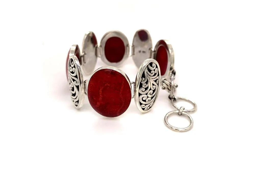 Expression Bracelet- Coral