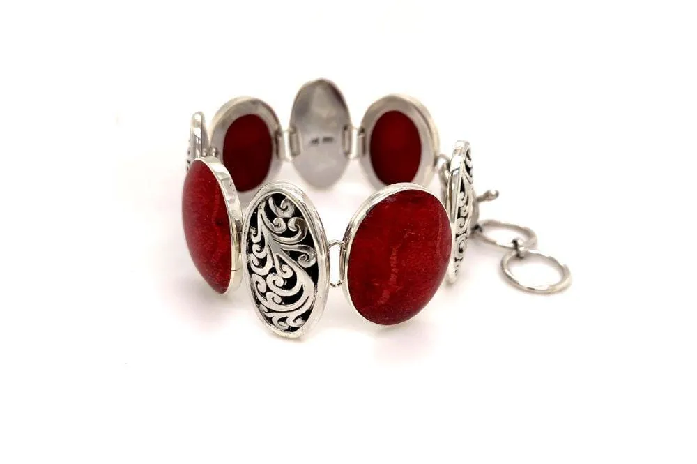 Expression Bracelet- Coral