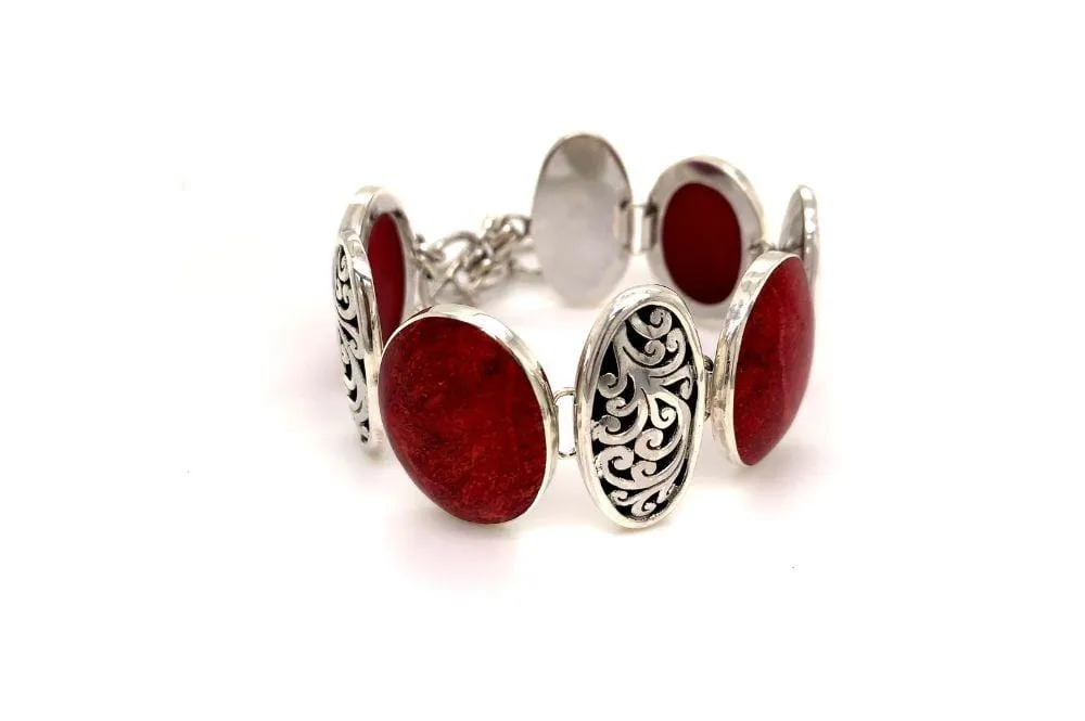 Expression Bracelet- Coral