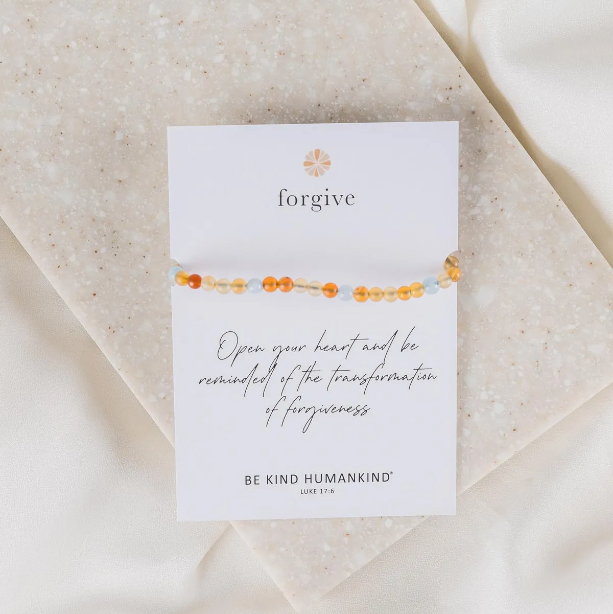 Forgive Bracelet and Signed Book Bundle