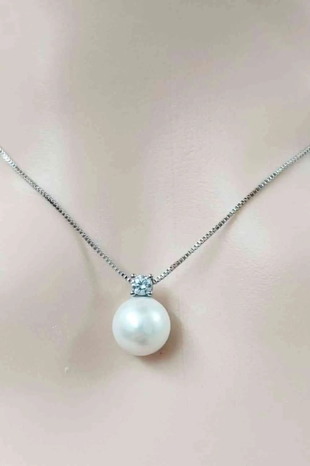 Freshwater Pearl 925 Sterling Silver Necklace