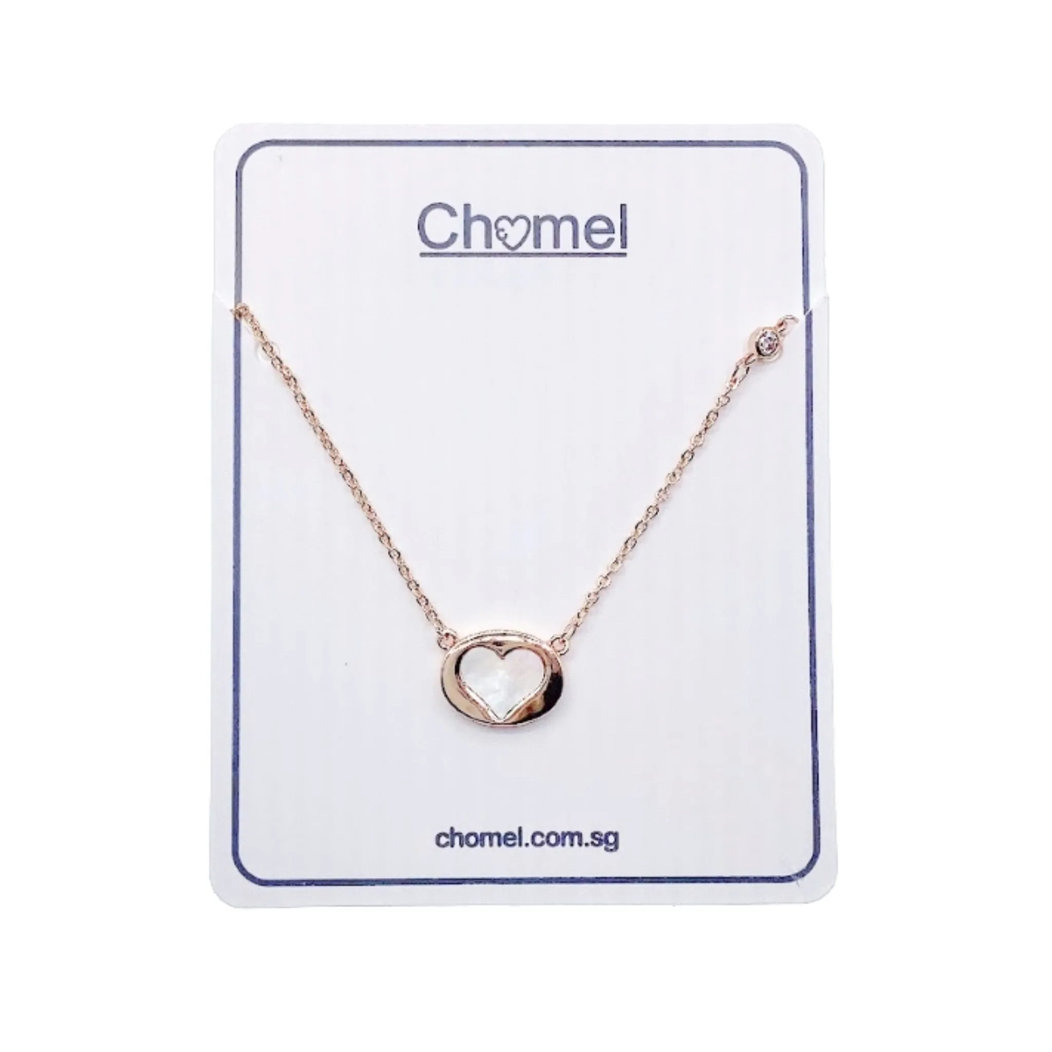 Heart Mother of Pearl Necklace