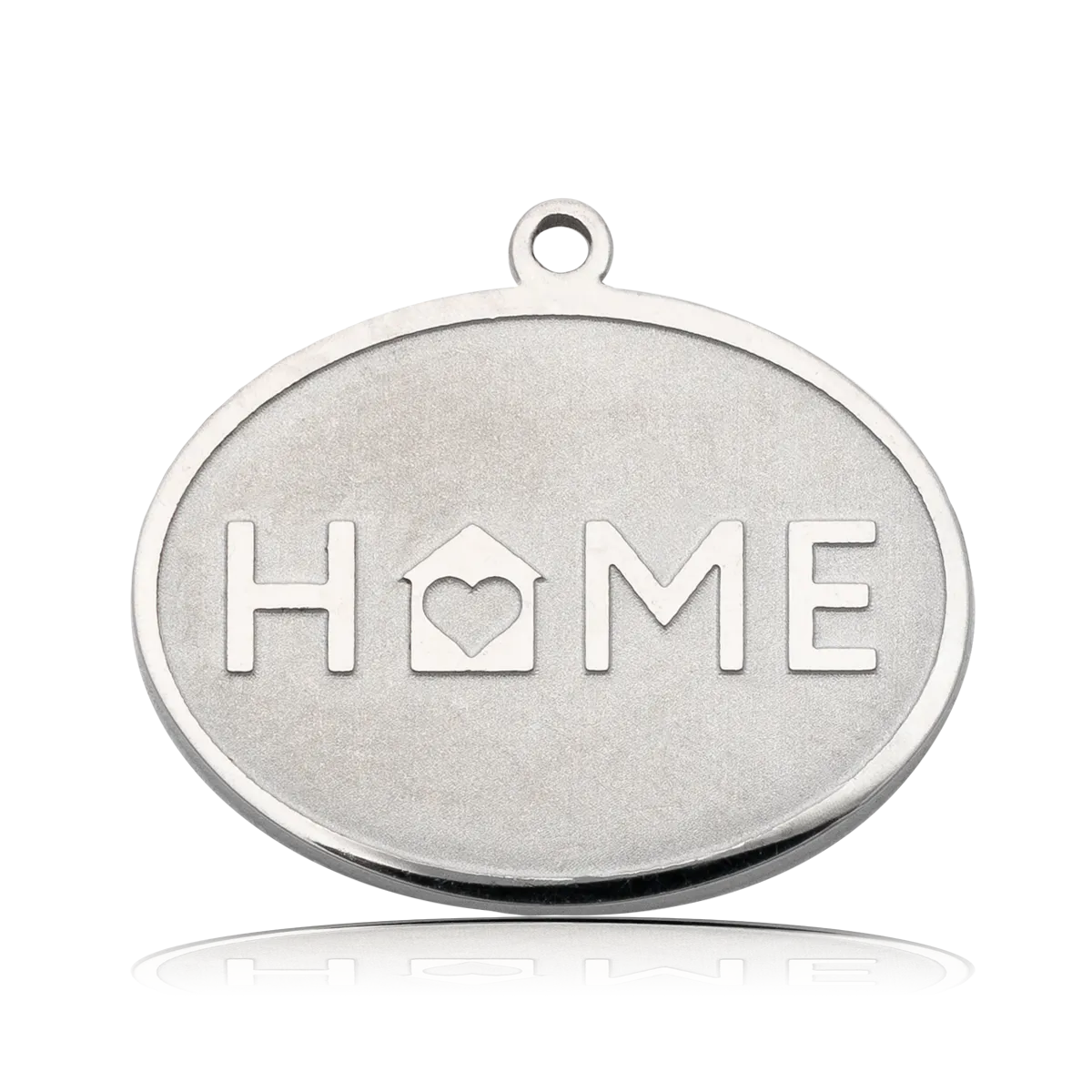 Home Heart Charm with Blue Zebra Jade Charity Bracelet