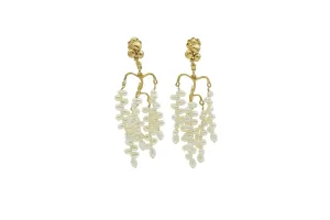 Julie Cohn Wisteria Pearl Earring