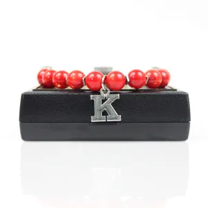 Kappa Man Greek Letter Bead Bracelet