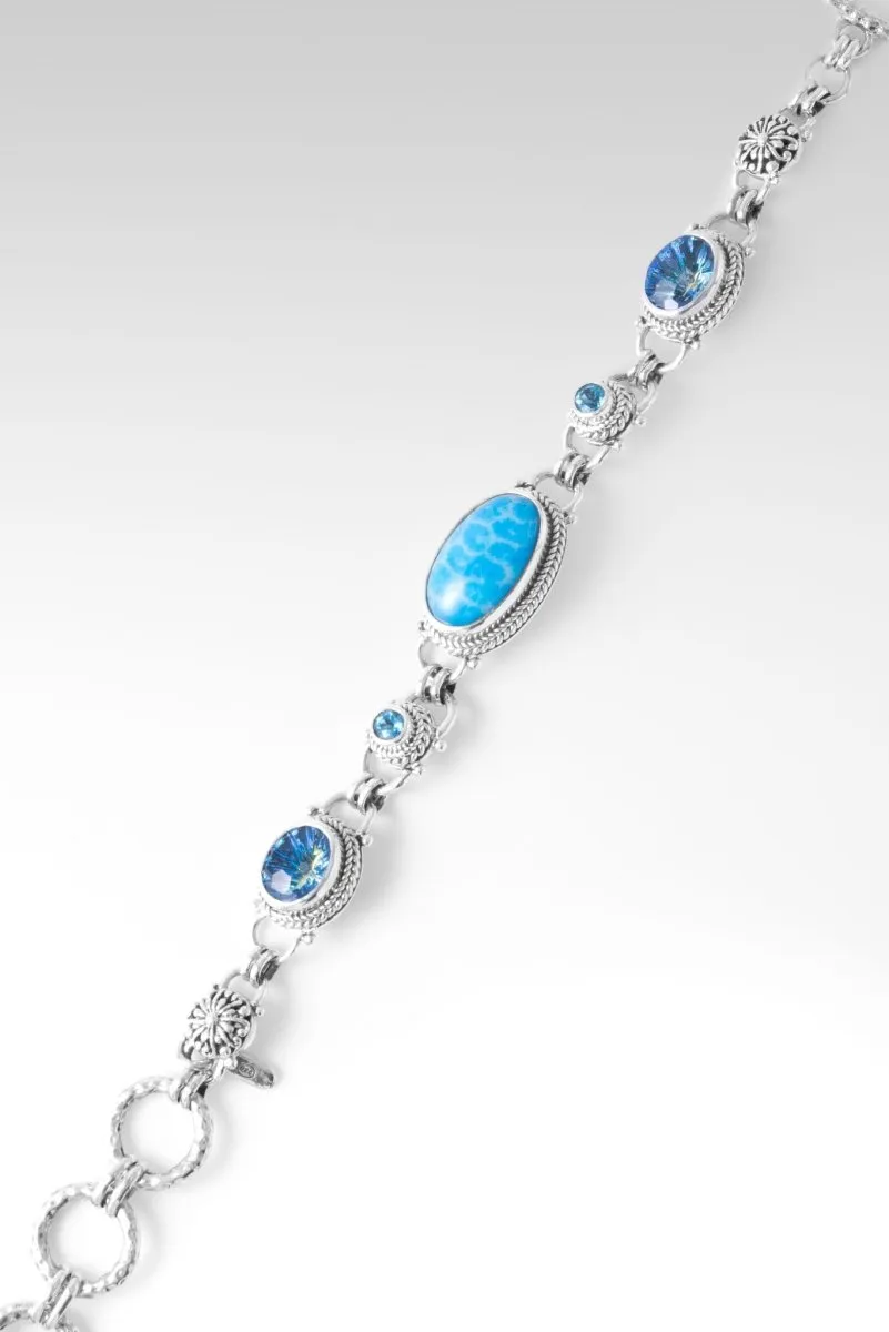 Key to Heaven Bracelet™ in Powder Blue Indonesian Coral