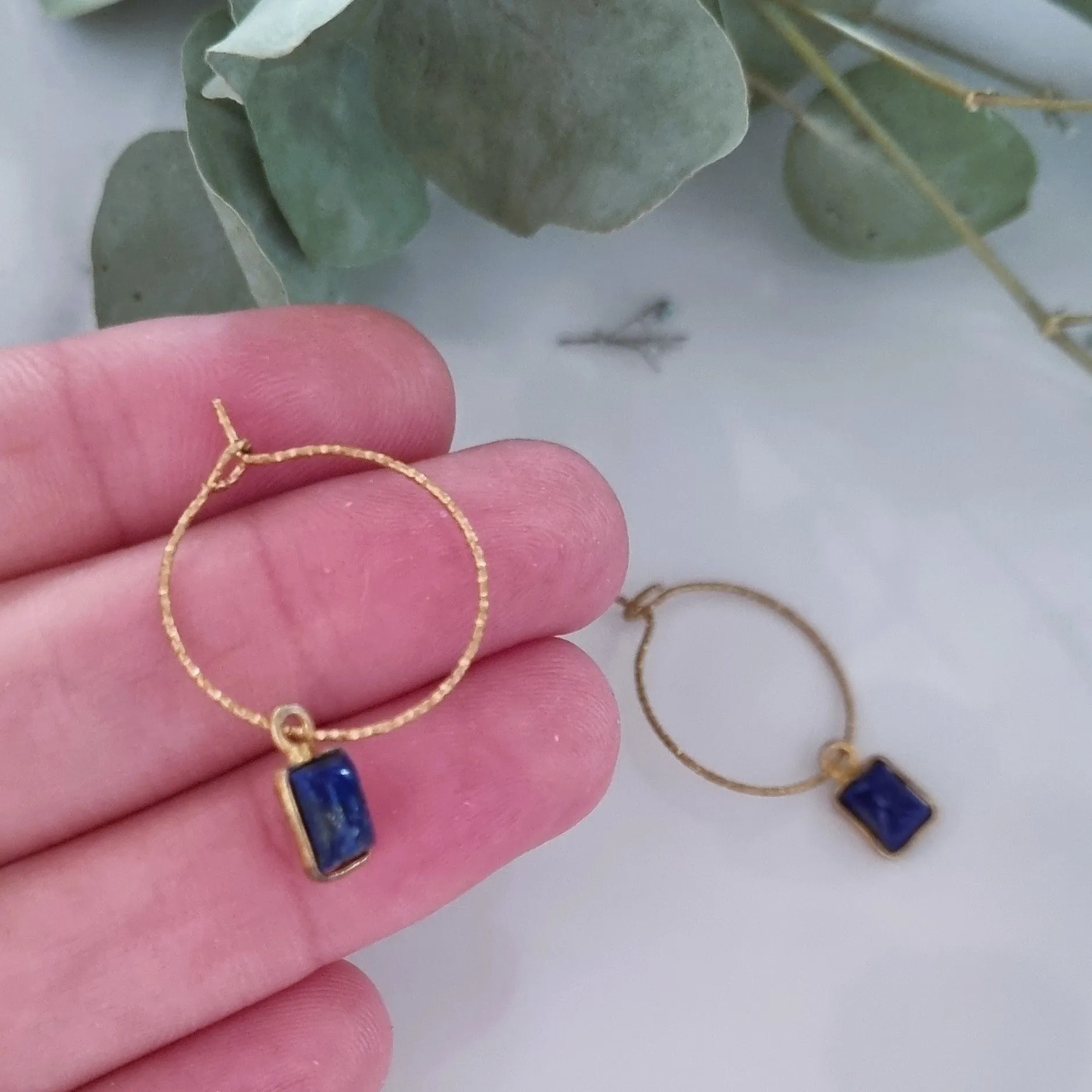 Lapis lazouli earrings