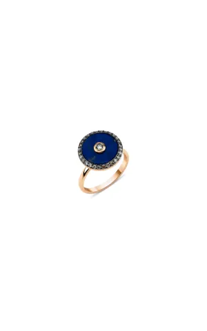 Lapis Lazuli Yuvarlak Yüzük