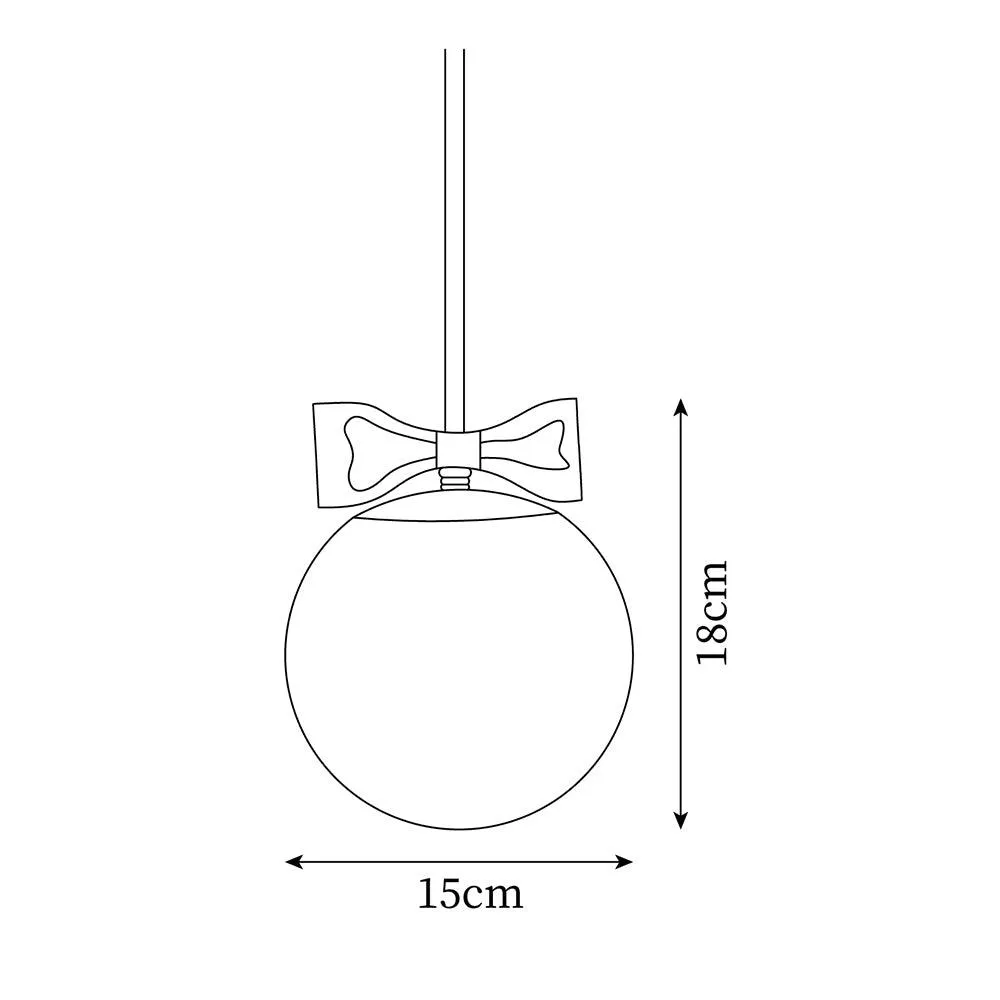 Luna Pendant Lamp 5.9″- 7″