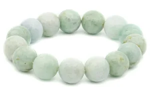 Luxury Burmese Jade Natural Gemstone Bracelet 16mm