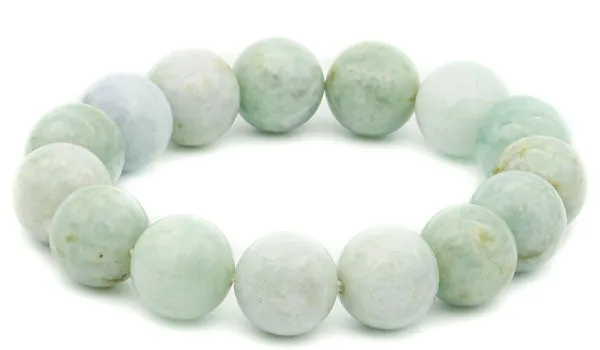 Luxury Burmese Jade Natural Gemstone Bracelet 16mm