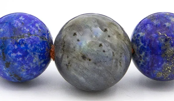 Luxury Lapis Lazuli Labradorite Natural Gemstone Bracelet