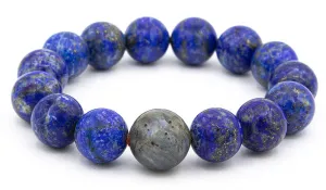 Luxury Lapis Lazuli Labradorite Natural Gemstone Bracelet