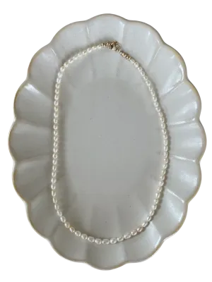 Mini pearl necklace
