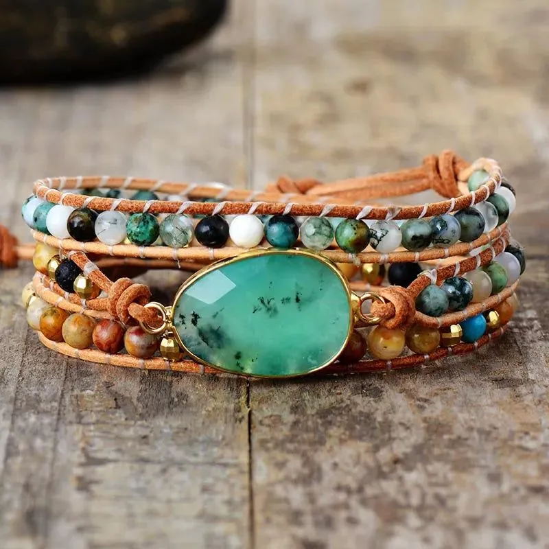 Natural Stone Lava Bracelet