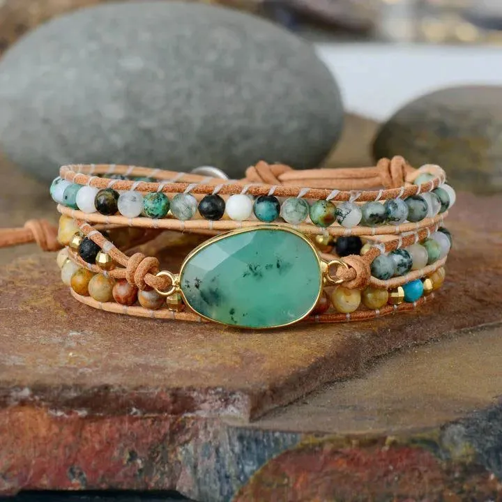 Natural Stone Lava Bracelet