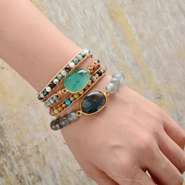 Natural Stone Lava Bracelet
