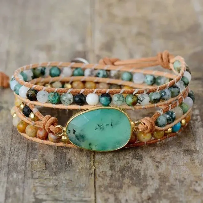 Natural Stone Lava Bracelet