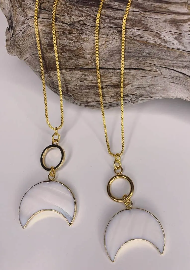 New Moon Rising Necklace