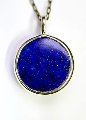 Night Sky Lapiz Lazuli Pendant