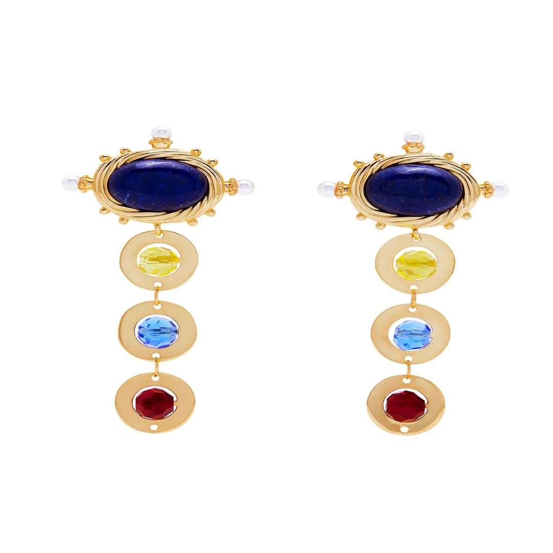 NM - Gold Woman Earrings