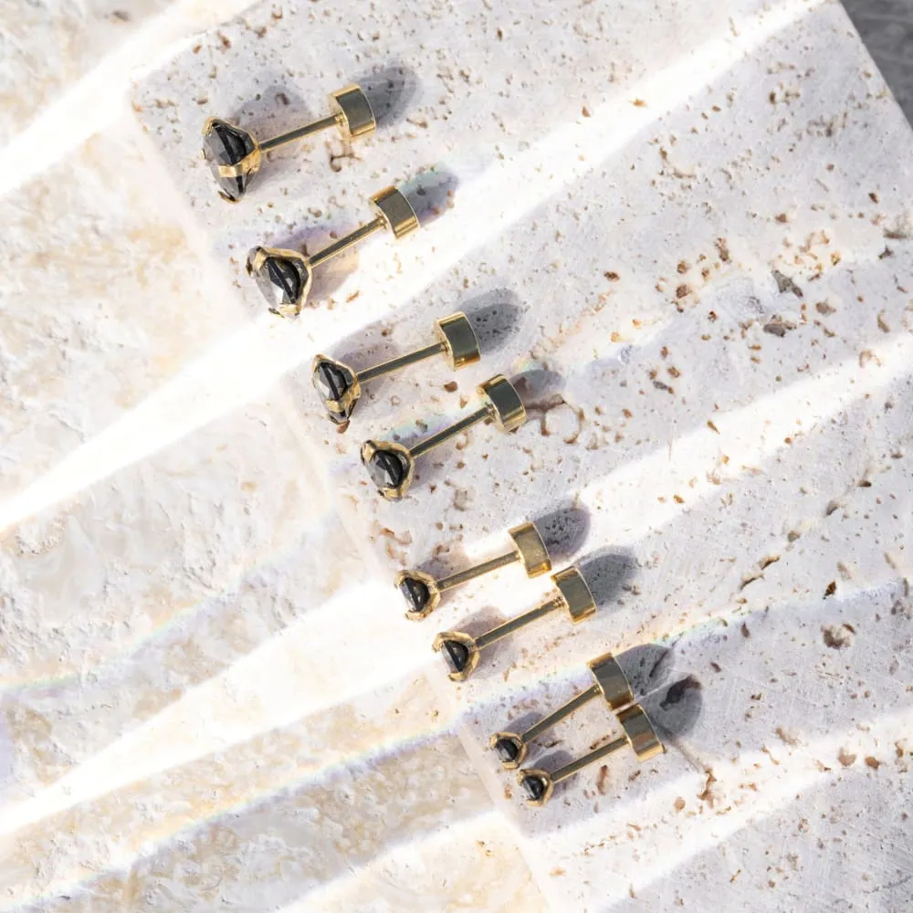 Onyx Stud Earrings