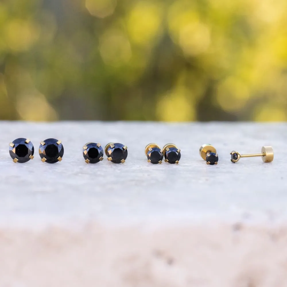Onyx Stud Earrings
