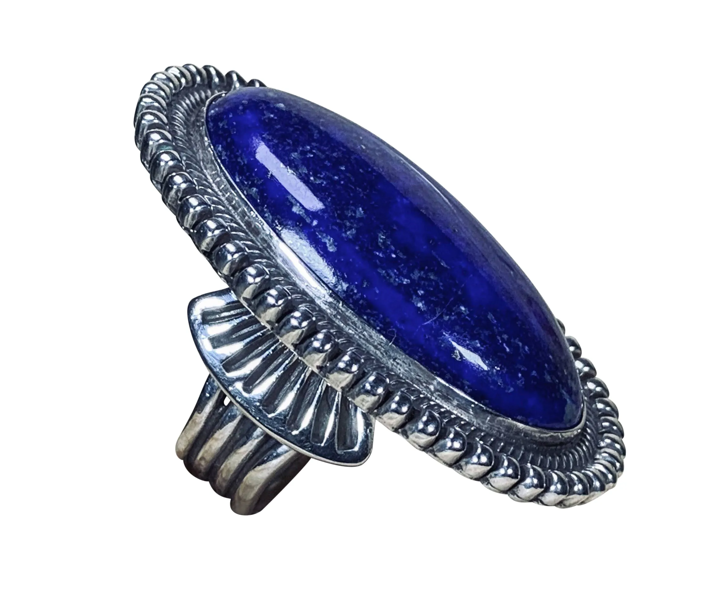Oval Lapis Ring | Terry Martinez