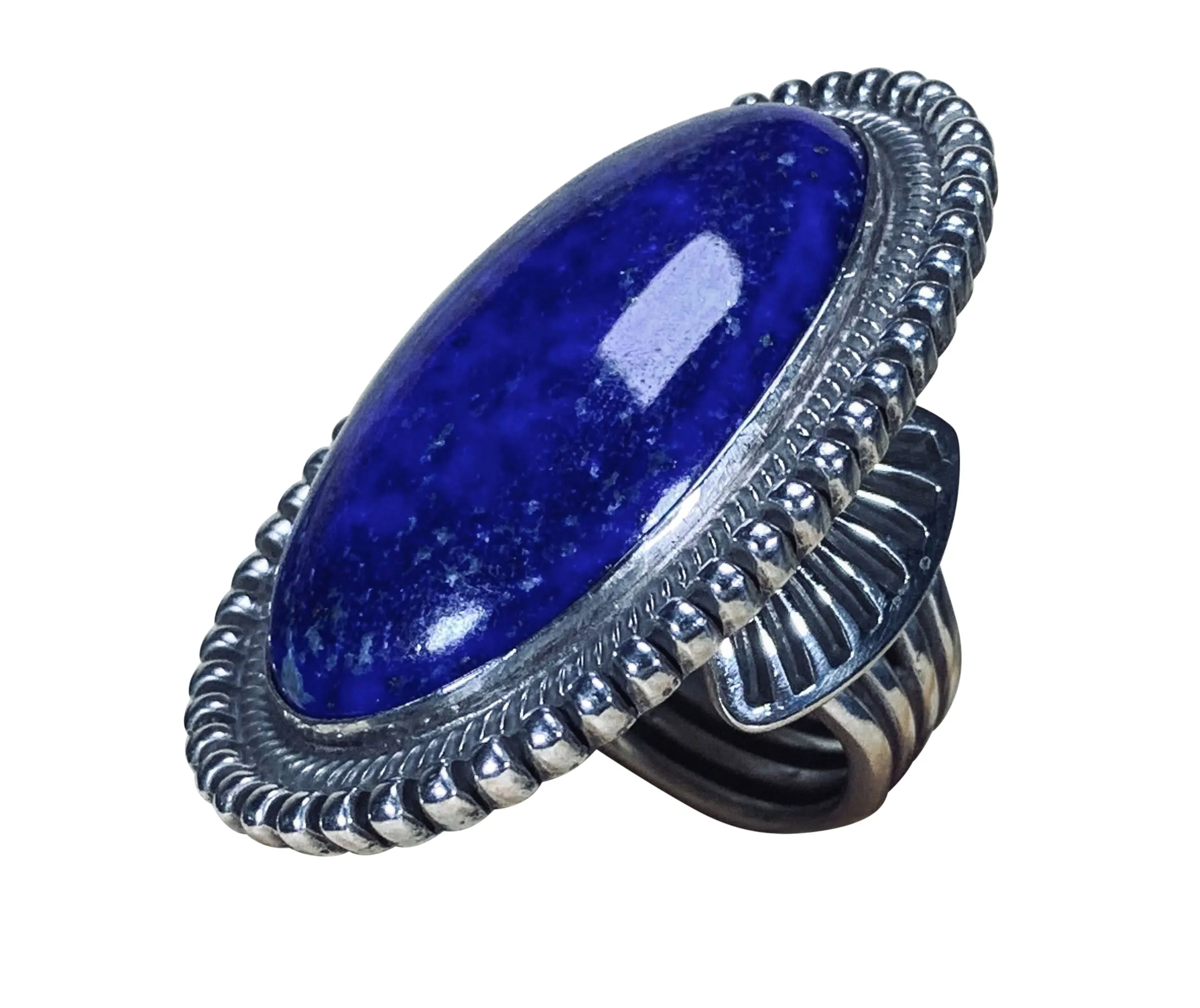 Oval Lapis Ring | Terry Martinez