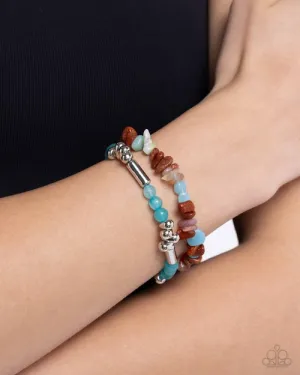 Paparazzi Bracelet ~ Stony Sequence