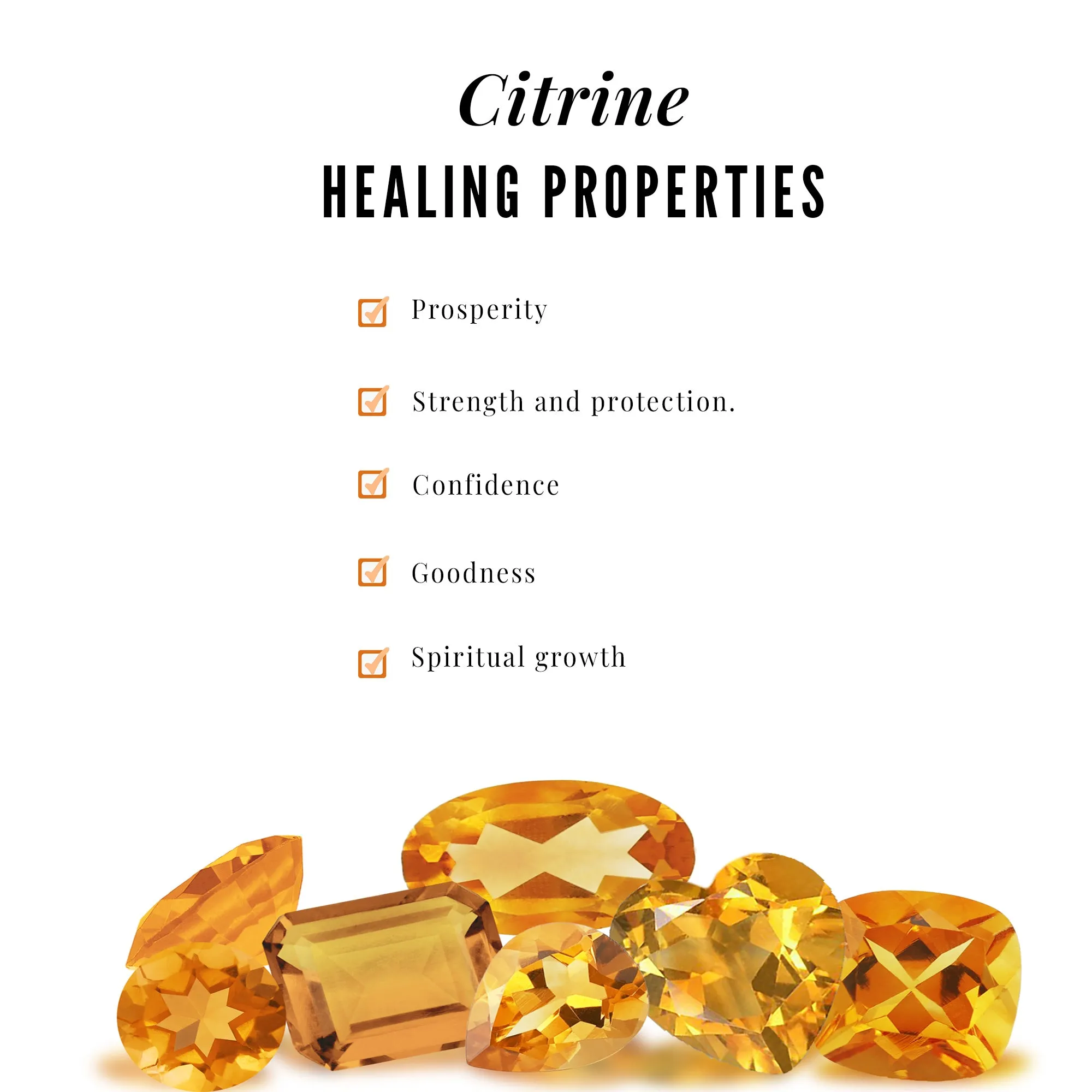 Pear Shape Citrine Solitaire Pendant with Diamond Accent Bail