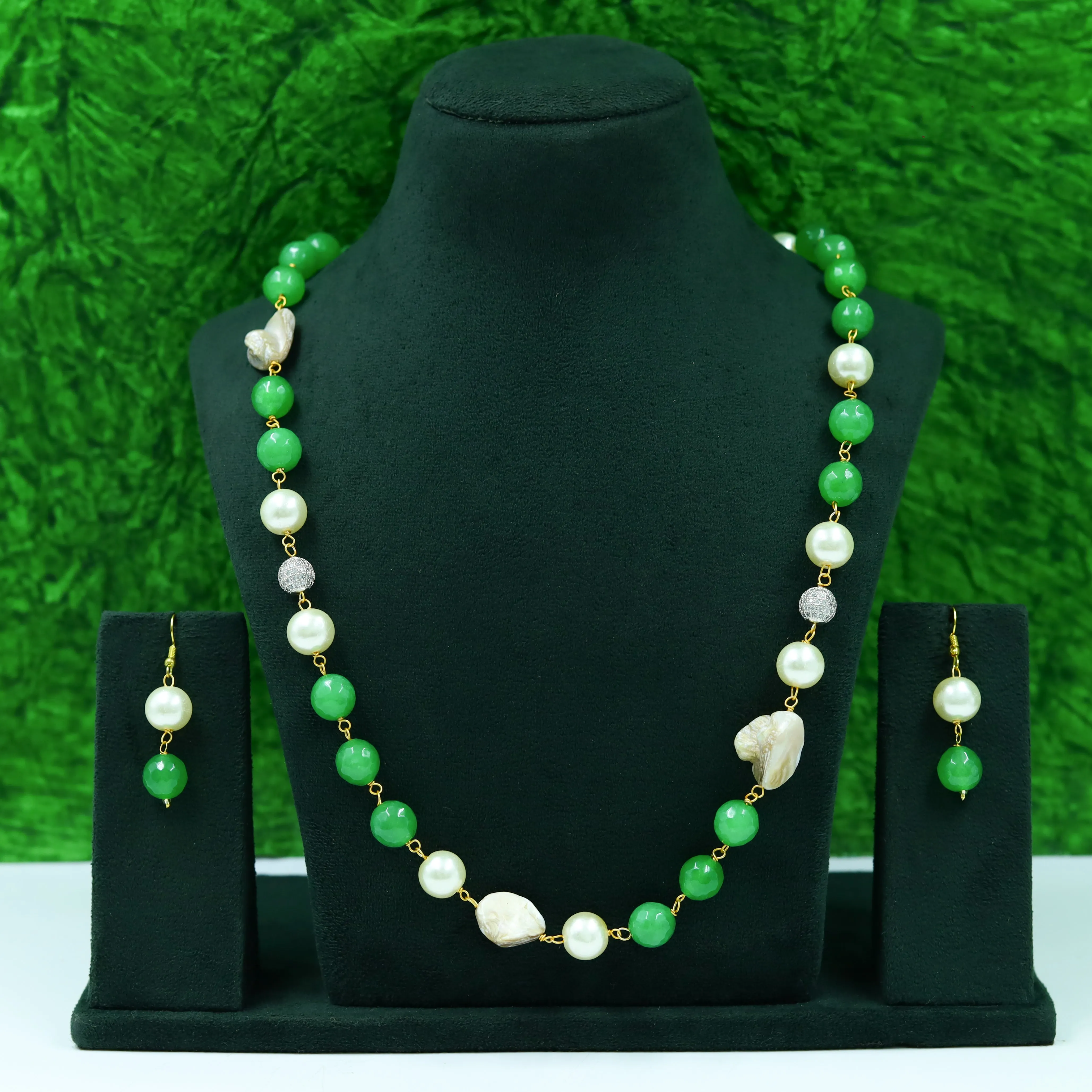 Pearl Necklace Set 14119-80