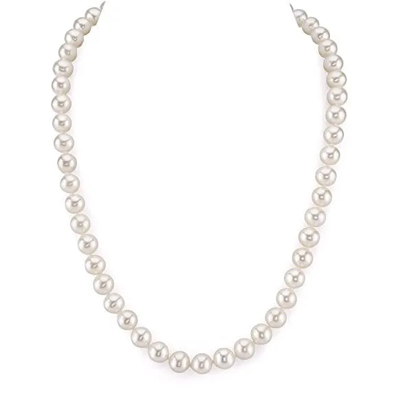 Pearl Strand Necklace, 7.5MM-8MM