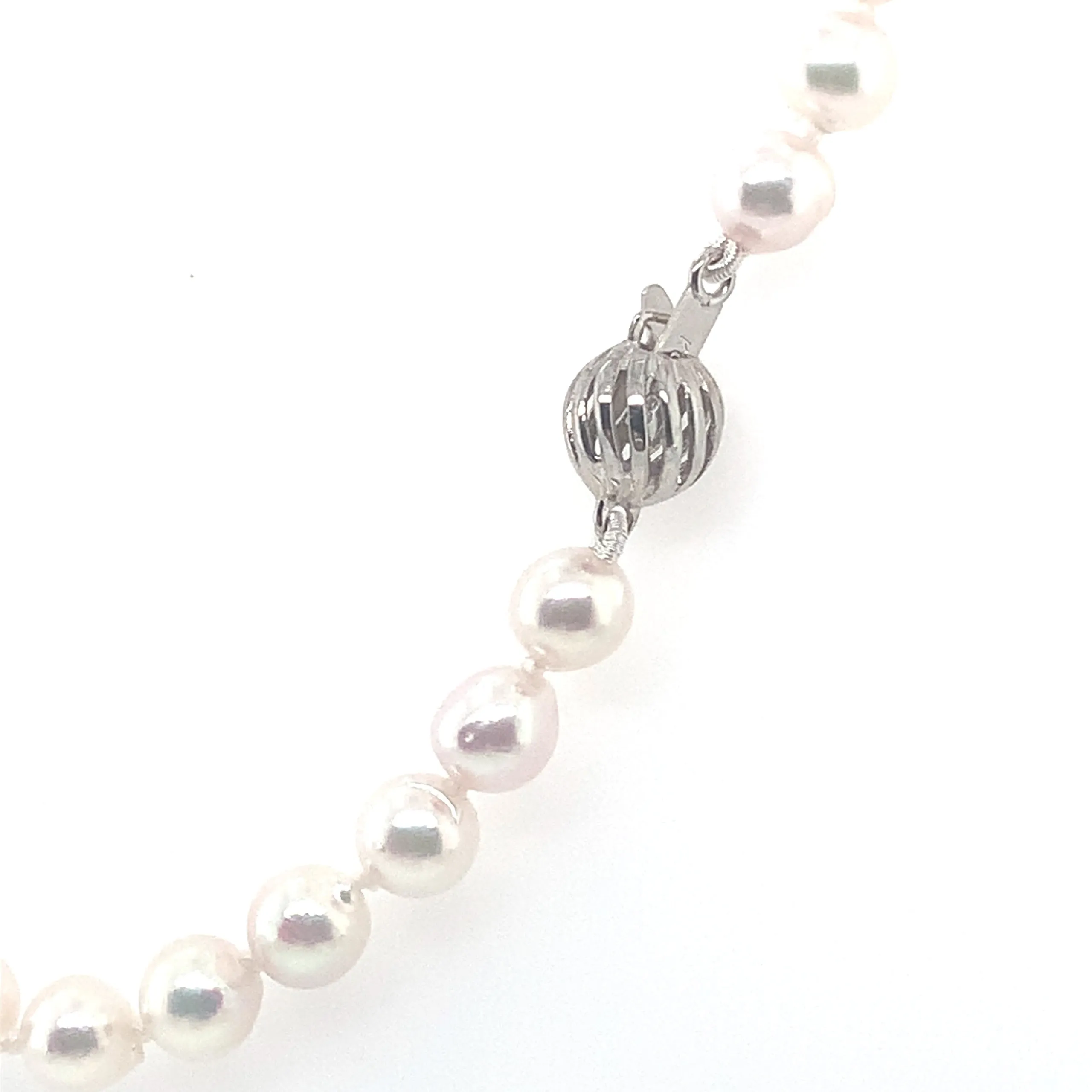 Pearl Strand Necklace, 7.5MM-8MM
