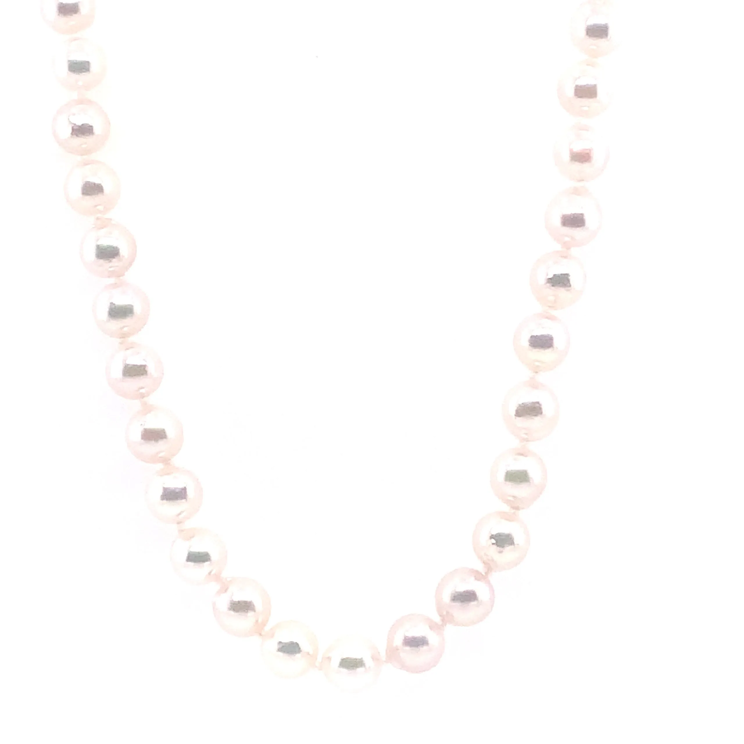 Pearl Strand Necklace, 7.5MM-8MM