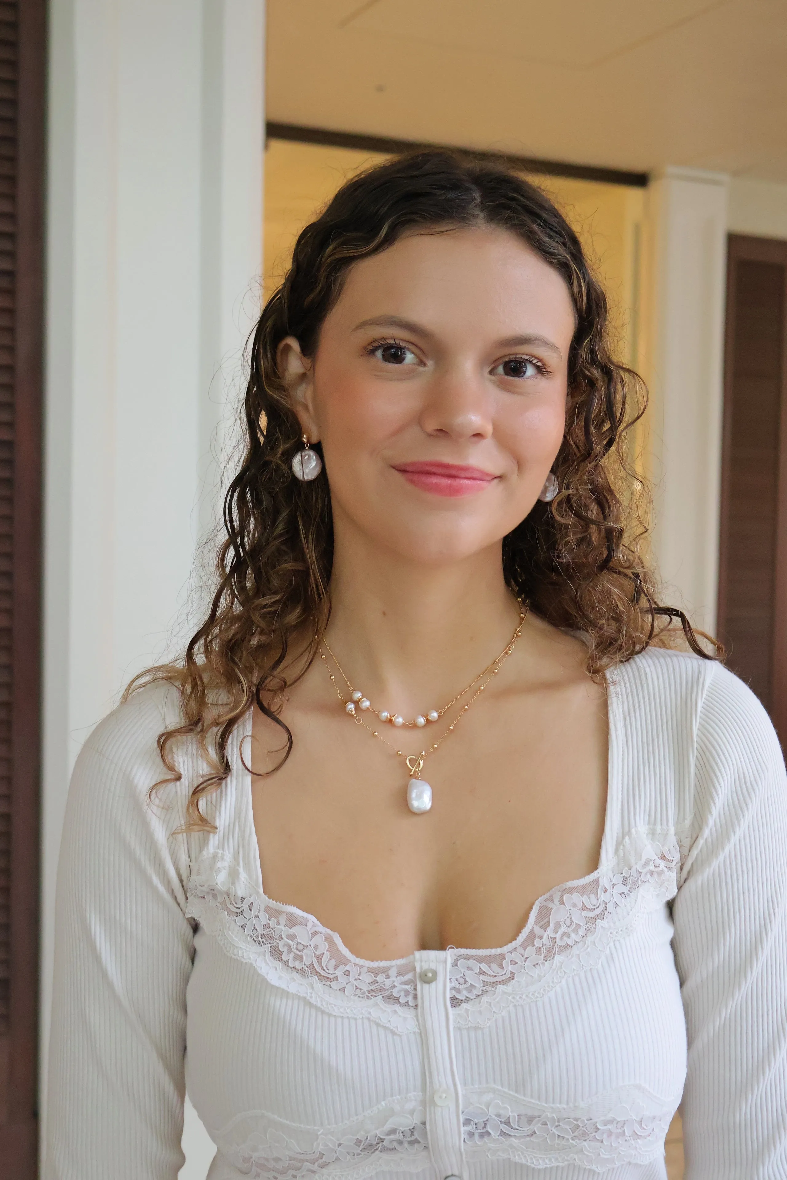 Pearl Toggle Necklace