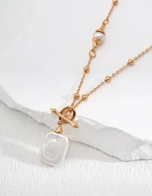 Pearl Toggle Necklace