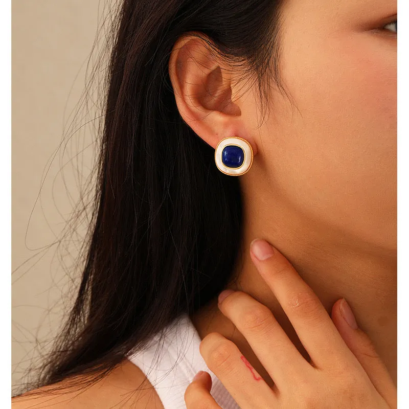 Protect my Energy - Lapis Lazuli Earrings