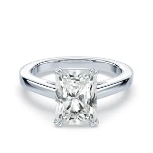 Radiant Cut Double Prong Cathedral
