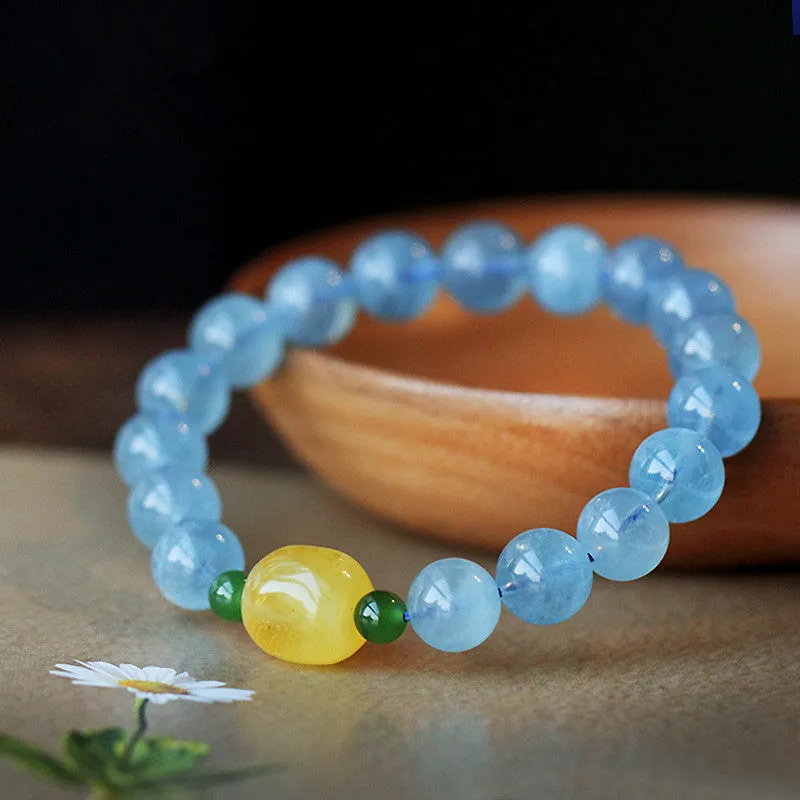 Raw Ore Beeswax Jewelry Bracelet