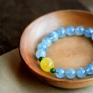 Raw Ore Beeswax Jewelry Bracelet